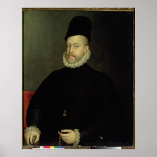 Philip II of Spain 1565 Poster