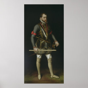 Philip II  of Spain Poster