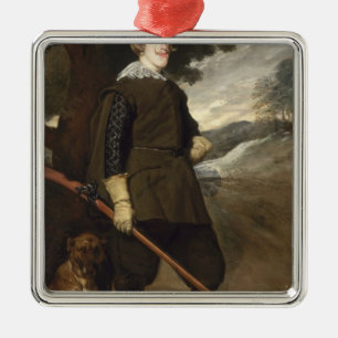 Philip IV  King of Spain, 1632-36 Metal Ornament
