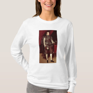 Philip IV  of Spain in Brown and Silver T-Shirt
