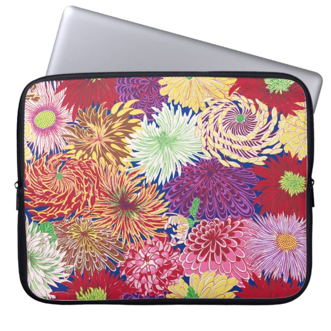 Philip Jacobs Fabric Hiroshige Design Laptop Sleeve (Front)