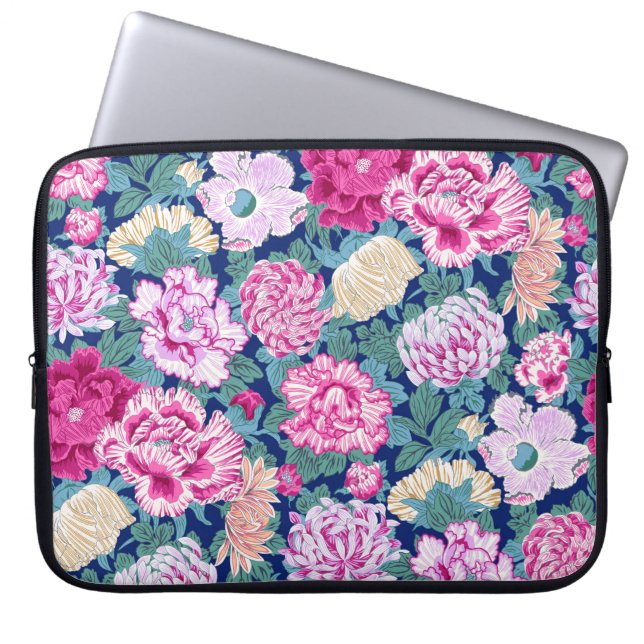 Philip Jacobs Fabric Hokusai Design Laptop Sleeve (Front)