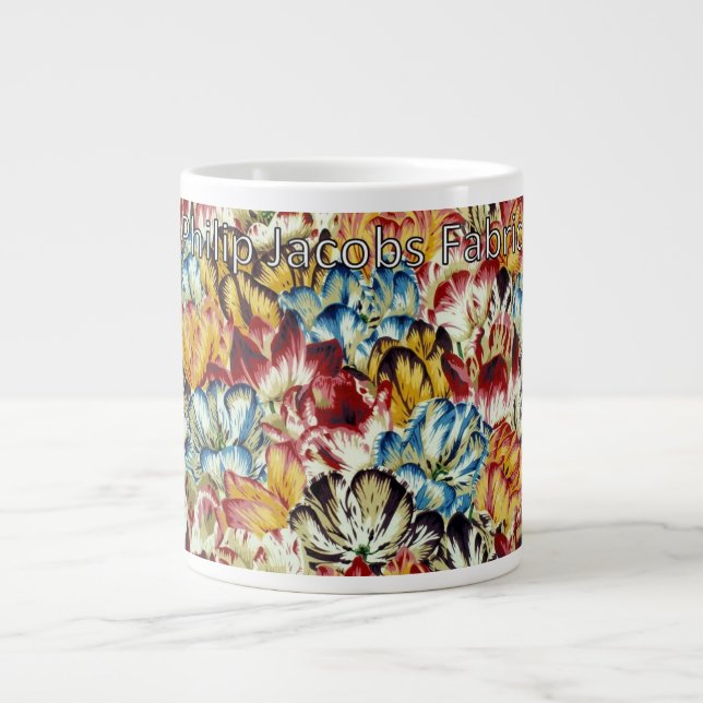 Philip Jacobs Fabric Large "Tulip Mania" Mug (Front)