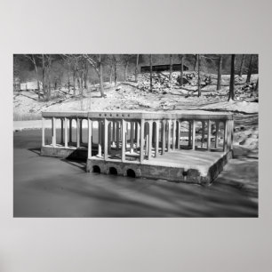 Philip Johnson's Glasshouse and Pavillion Poster