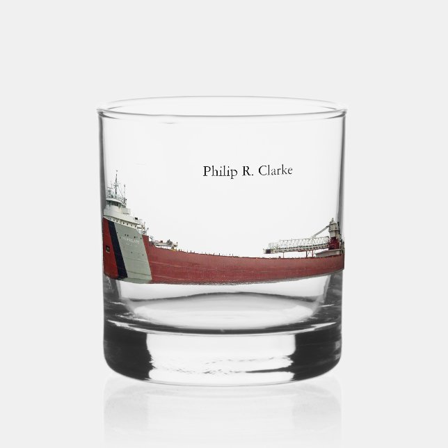 Philip R. Clarke glass (Front)