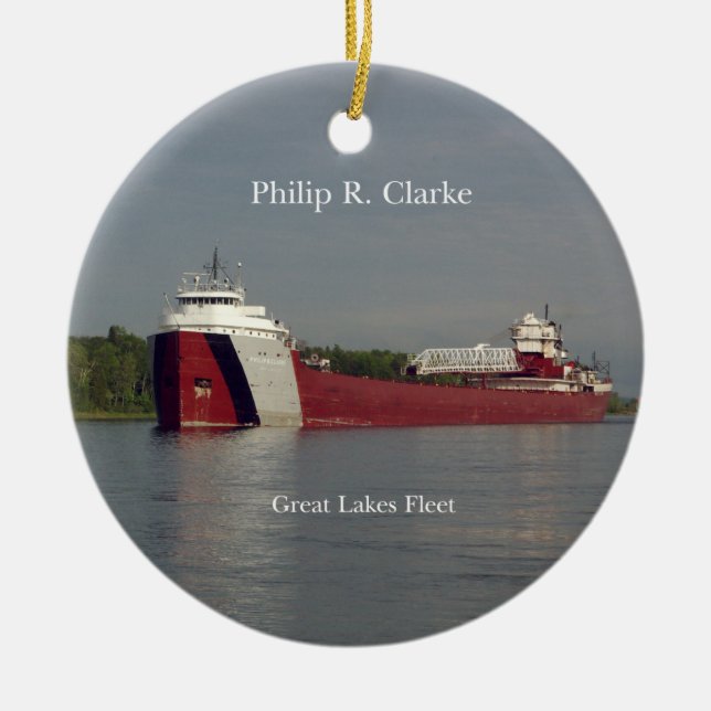 Philip R. Clarke ornament (Front)