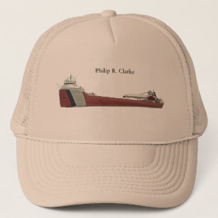 Philip R. Clarke trucker hat