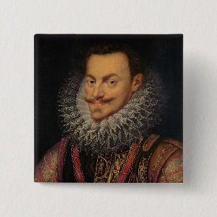 Philip William Prince of Orange 2 Inch Square Button