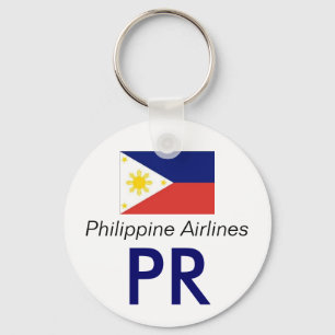 philipinesflag, PR, Philippine Airlines Keychain