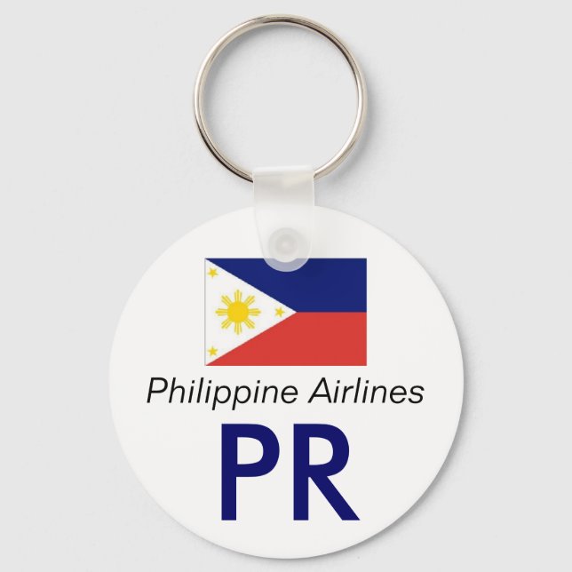philipinesflag, PR, Philippine Airlines Keychain (Front)