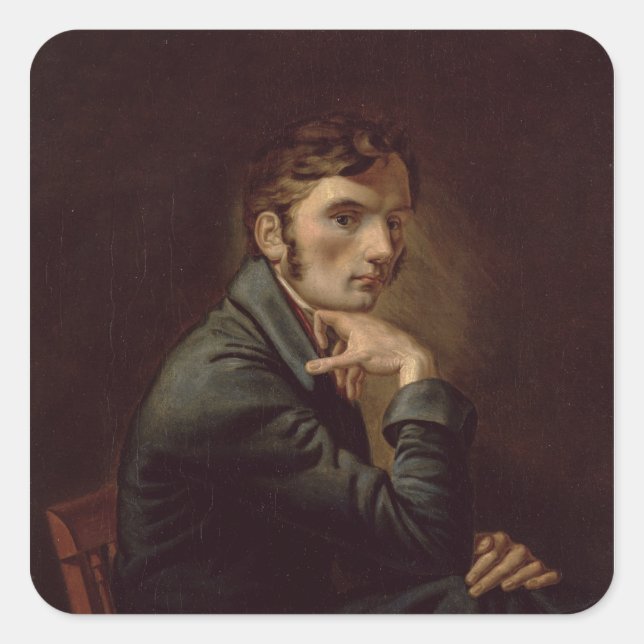 Philipp Otto Runge Square Sticker (Front)