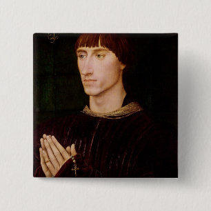 Philippe de Croy Seigneur of Sempy 2 Inch Square Button