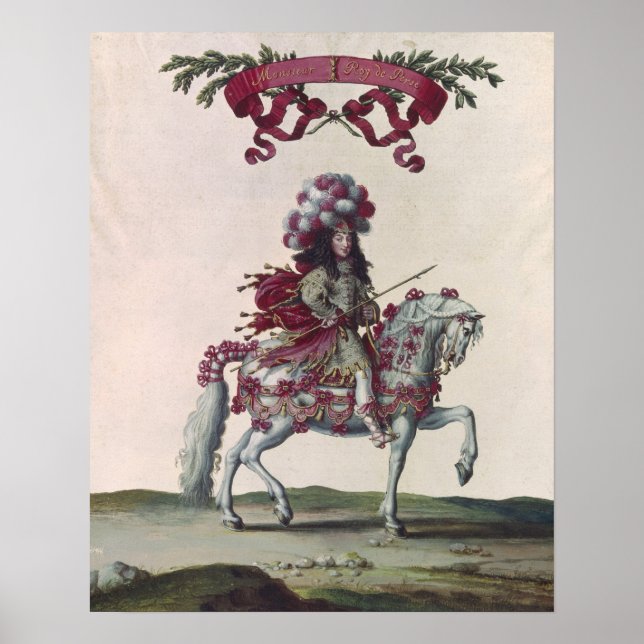 Philippe I  Duke of Orleans Poster (Front)