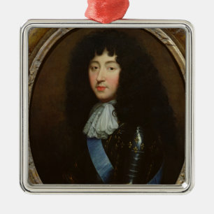 Philippe of France  Duke of Orleans Metal Ornament