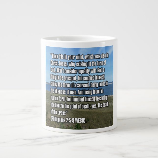 Philippians 2:5-8 WEBU Mug (Front)