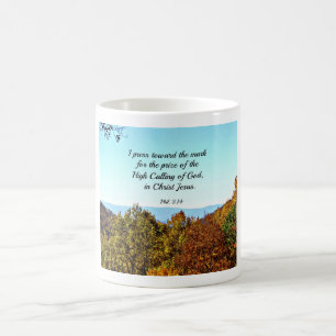 Philippians 3:14 I press toward the mark... Coffee Mug