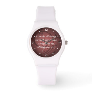 Philippians 4:13 Christian Bible Verse Watch