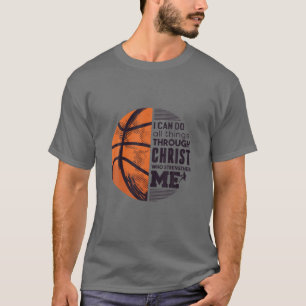 Philippians 4 13 I Can Do All Things Christian Bas T-Shirt