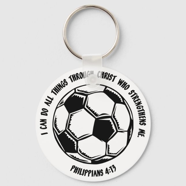 PHILIPPIANS 4:13 KEYCHAIN (Front)