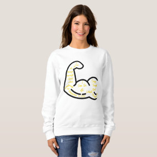 Philippians 4:13 KJV Bible Verse Women's Sweatshirt
