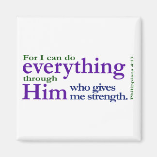 Philippians 4:13 magnet