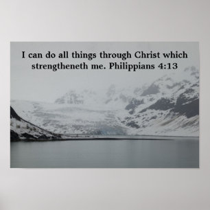 Philippians 4:13 poster