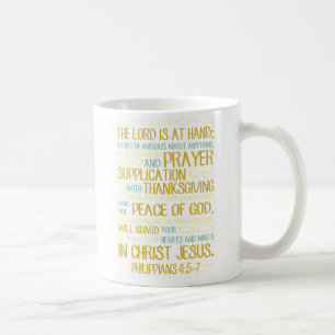 Philippians 4:5-7 Mug