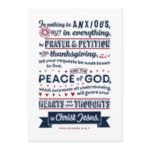 Philippians 4:6, 7