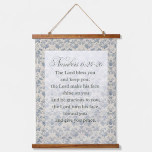 Philippians 4:6–7 Christian Encouragement Gift  Hanging Tapestry