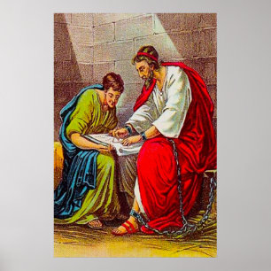 Philippiens 1 Lettre de Paul aux saints poster