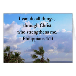 PHILIPPIENS 4:13 PRIÈRE