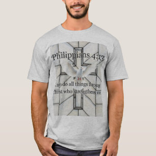 Philippiens 4:13 Verset de la Bible T-shirt pour h