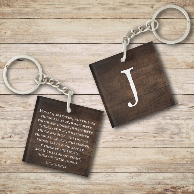 Philippiens 4:8 Roi James Bible Inspiration (Créateur téléchargé)