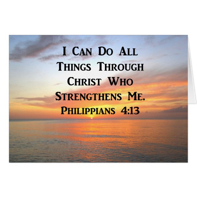 PHILIPPIENS DU LEVER SERENE 4:13 SCRIPTURE PHOTO (Devant horizontal)