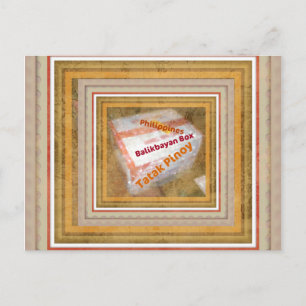 Philippine Balikbayan Box Design Carte postale