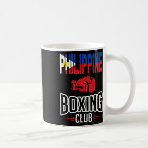 Philippine Flag Boxing Club Filipino Pinoy  Coffee Mug