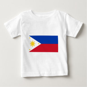 Philippine Flag, Philippine Islands National Flag Baby T-Shirt