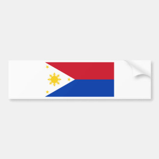 Philippine Flag | Philippine Islands | Pinoy Flag Bumper Sticker