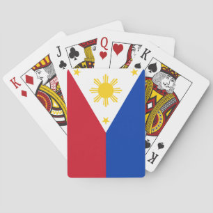 Philippine flag playing cards