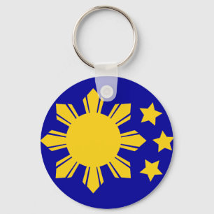 Philippine Flag - Proud to be Pinoy! Keychain