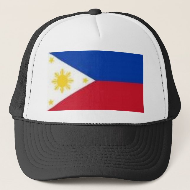 Philippine Flag Trucker Hat (Front)