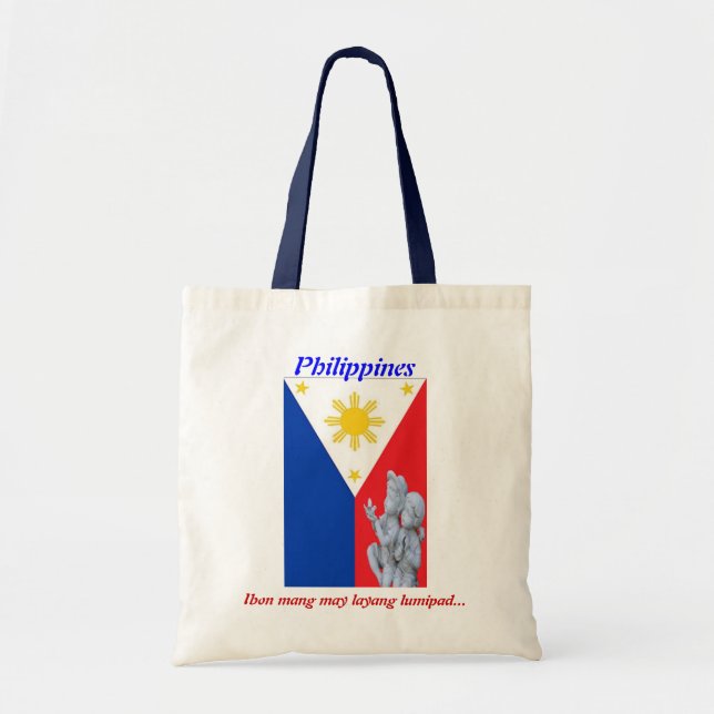 Philippine Patriotic Tote Bag (Front)