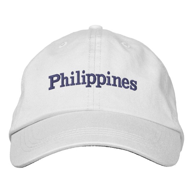 Philippine Pride Cap with Letter Design (Front)