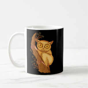 Philippine Tarsier Bohol Tarsier Monkey Face Tarsi Coffee Mug