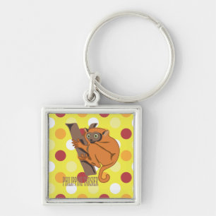 Philippine tarsier keychain