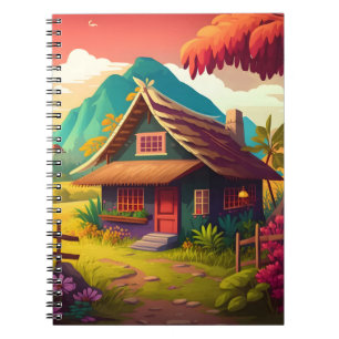 Philippine Traditional House-36543 Notebook