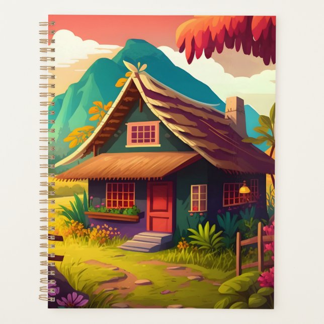 Philippine Traditional House-36543 Planner (Front)