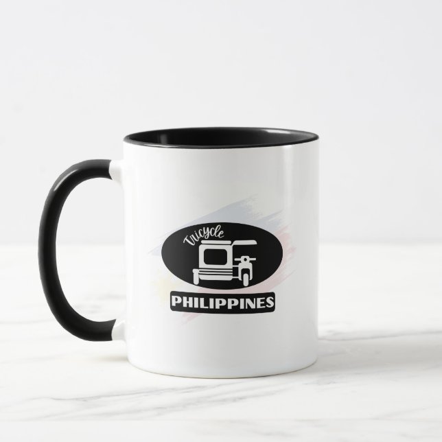 Philippine Tricycle Mug Pinoy Pride Philippines (Left)