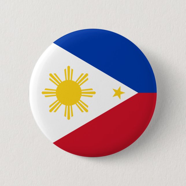 Philippines 2 Inch Round Button (Front)