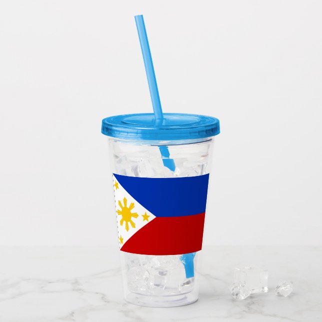 Philippines Acrylic Tumbler (Front Ice)